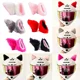 thumbnail image 2 of 1 par de lindas orejas de gato de peluche para decoración de casco de motocicleta, adornos para casco, pegatinas para la cabeza, accesorios de decoración de estilo de motocicleta, 2 of 5