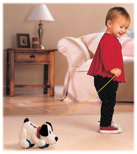 playskool pull along dog
