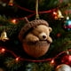 thumbnail image 5 of Colgante para Árbol de Navidad con Animales Del Bosque de 10 Cm, Regalo Navideño, 5 of 6