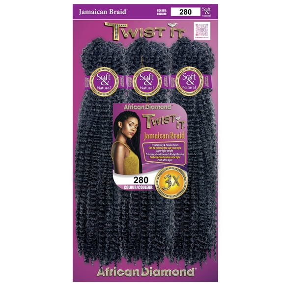 African Diamond Tresses Jamaïcaines 280