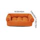 thumbnail image 4 of Pisexur Suministros para mascotas Sofá cama de gamuza para perros, sin fondo, lavable, peinado, relleno, rectangular, para perros, tumbona amigable para mascotas para razperros, gatos y animales, 4 of 6