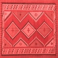 thumbnail image 1 of Ahgly Company Indoor Square Oriental Red Traditional Area Rugs, 8' Square, 1 of 4