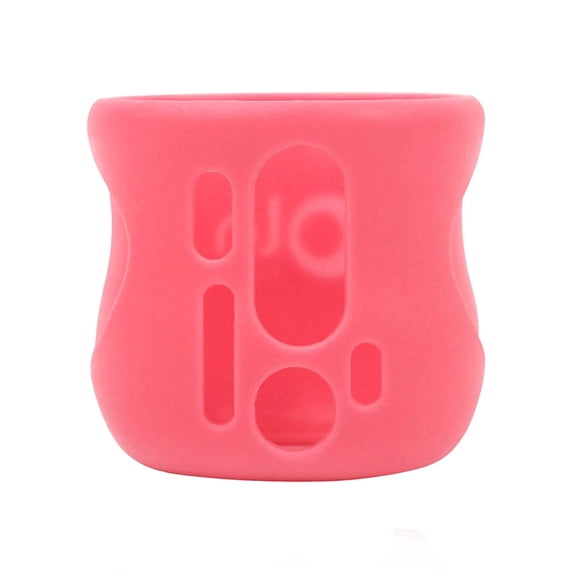 Olababy Silicone Sleeve for Avent Natural Glass Bottles (4 oz, Pink)