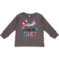 thumbnail image 3 of Inktastic I Love My Gigi Pink and Blue Fox with Hearts Boys or Girls Long Sleeve Toddler T-Shirt, 3 of 5