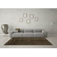 thumbnail image 3 of Ahgly Company Indoor Rectangle Abstract Brown Modern Area Rugs, 5' x 8', 3 of 4