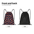 thumbnail image 4 of Bingfone Foxes In Different Poses Drawstrings Backpacks Bags for Men Women Gym Drawstrings Bag-Small, 4 of 8