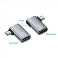 thumbnail image 3 of Adaptador OTG de 8 Piezas para Adaptador Micro-USB A USB OTG de Ángulo Izquierdo/Derecho de 90 Grados para Tableta de Teléfono Android, 3 of 10