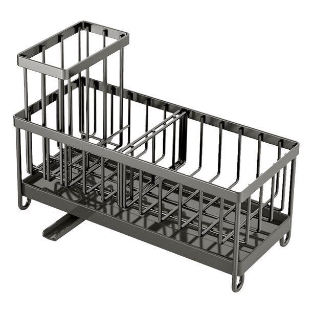 Soporte Cepillo Plato Soportador Jabón Esponja para La Fregadero Encimera Gadgets Accesorios