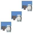 thumbnail image 1 of mmirethe Washable Mens Underwear for Incontinence Reusable Briefs Pant 100CC Light Grey LLL 3Set, 1 of 5