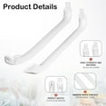 thumbnail image 4 of WR12X22148 Refrigerator Door Handle, Compatible with GE Replaces WR12X11010, WR12X11011, WR12X20141, 3315005, AP5949272, PS9864030, EAP9864030, 4 of 6