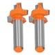 thumbnail image 4 of Cortador de brocas para enrutador NikouMX 2 piezas Broca para enrutador de carpintería 8 mm, 4 of 8
