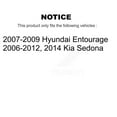 thumbnail image 2 of TOR Rear Upper Forward Suspension Control Arm and Ball Joint Assembly Kit for Car Kia Sedona Hyundai Entourage KTR-101594, 2 of 2