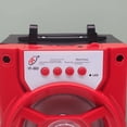 thumbnail image 3 of Altavoz Bluetooth inalámbrico portátil YF-663 con micrófono, altavoz de karaoke para exteriores, altavoz de baile cuadrado portátil, 3 of 5