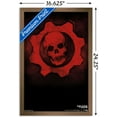 thumbnail image 2 of Gears of War - Crimson Omen Wall Poster, 14.725" x 22.375", Framed, 2 of 3