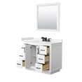 thumbnail image 6 of Wyndham Collection Wcf2929-42S-Vca-Us3m34 Miranda 42" Free Standing Single Basin Vanity, 6 of 6