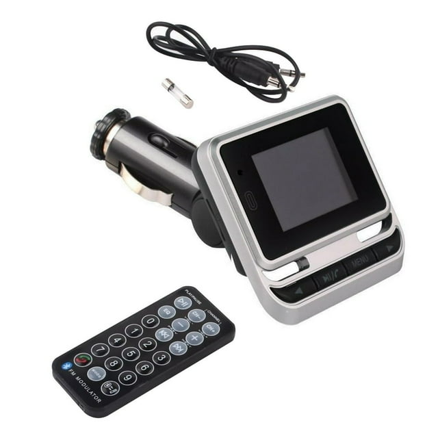 Estbridg Émetteur FM pour Voitures avec Stéréo Bluetooth et Transmission FM pour Diffusion de Musique
