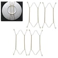 thumbnail image 1 of Soporte de Pared Extensible de Alambre de Acero Inoxidable Macarena Colgadores de platos invisibles, 1 of 8