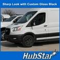 thumbnail image 3 of HubStar Hubcap Ford Transit 150, 250, and 350 Van, 2015-2024, Premium Replacement 16-inch (Gloss Black, 1 Piece), 3 of 7