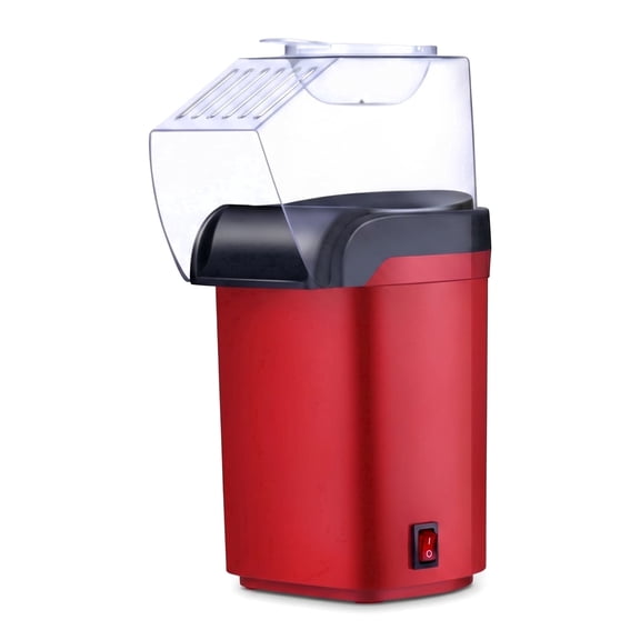 THDFTDT Air Popper Popcorn Maker – No Oil Electric Popcorn Machine, 1200W Hot Air Technology, for Home & Kitchen Use