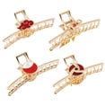 thumbnail image 2 of Anime Naruto Hair Claw Clips for Ladies Fashion Cartoon Metal Hair Grasp Clip Crab Cross Hairpin Hair Accessories Toys Fans Gift Gao Jinjia LED, 2 of 2