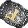 thumbnail image 4 of Hebilla De Cinturón De Vaquero Occidental, Hebillas De Cinturón De Flor Grabada Hombres Mujeres Niñas F Baoblaze Los hombres hebilla de cinturón, 4 of 8