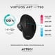 thumbnail image 5 of Mouse Ergonomico ACTECK VIRTUOS ART MI790 1600dpi Inalambrico 8 botones Negro AC-936309 Acteck AC-936309, 5 of 7