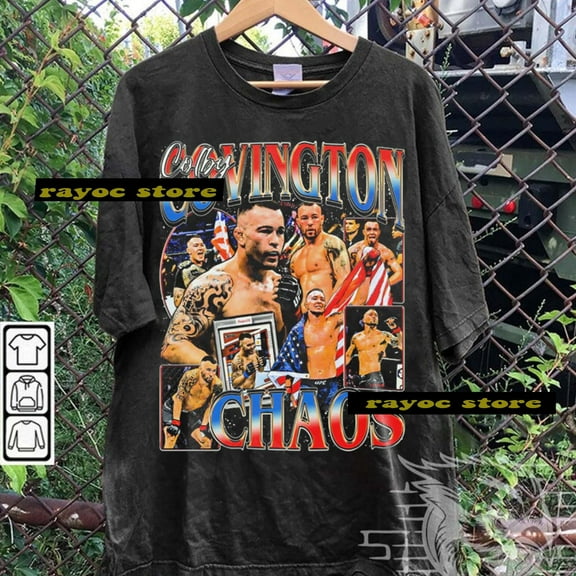 Colby Covington Vintage 90s Bootleg Style T-Shirt, Retro Colby Covington Shirt, Gift For Women and Men Unisex Tee
