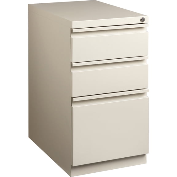 Lorell, Mobile File Pedestal, 1 Each, Putty