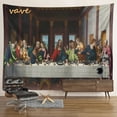 thumbnail image 4 of Tapiz de la Última Cena para decoración navideña, colgante de pared Vintage, Cristo, Jesús, Pascua, tapiz de tela grande, decoración estética, 4 of 4