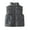 Grey, variant on Insulated Boys Vest For Kids Warm Thickened Winter Sleeveless Jacket Lightweight Design Cold Weather Outdoor Activities