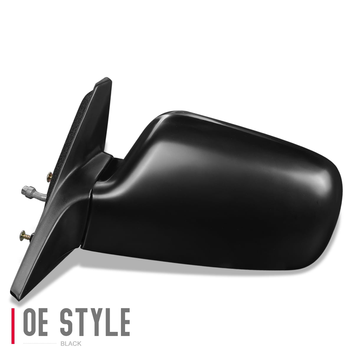 DNA Motoring OEM-MR-HO1320109 Side View Mirror Manual Mirror Adjustment Compatible with 1992-1995 Honda CIVIC Left 