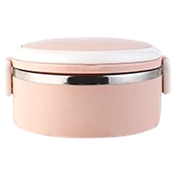 Naiovety Fiambrera de acero inoxidable para alimentos frescos, contenedor de almacenamiento Bento, cajas multifunción para viajes al aire Type3 NO3