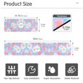 thumbnail image 3 of Yayeee Faucet Mat for Kitchen Sink 14.7" Diatomite Long Splash Guard Pad, Pink Daisy, 3 of 7