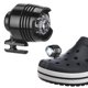 thumbnail image 1 of Faros para luces de cocodrilo ANGGREK Clip para Zapatos Faros para Croc LED Zuecos Zapatos, 1 of 8