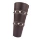 thumbnail image 4 of Brazalete ancho tipo brazalete, estilo retro, ajustable, vintage, para teatro. Marrón, 4 of 8