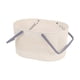thumbnail image 2 of Plastic Handheld Bath Basket Storage Basket Bathroom Bath Basket Miscellaneous Storage Basket Washing Basket Bath Basket, 2 of 6