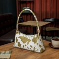 thumbnail image 5 of Bolsos de lujo con diseño de vaca, bolso Vintage para mujer, bolso de hombro para mujer, bolso de mano diario para trabajo, bolso de mano, 5 of 5