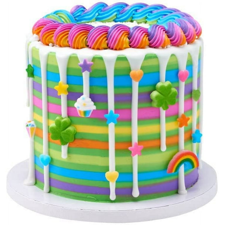 Edible Glitter 1oz – Rainbow – Cake Connection