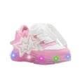 thumbnail image 1 of Tenis Luces Para Niña Estrellas Tendencia Contactel Rosa rosa 16, 1 of 6
