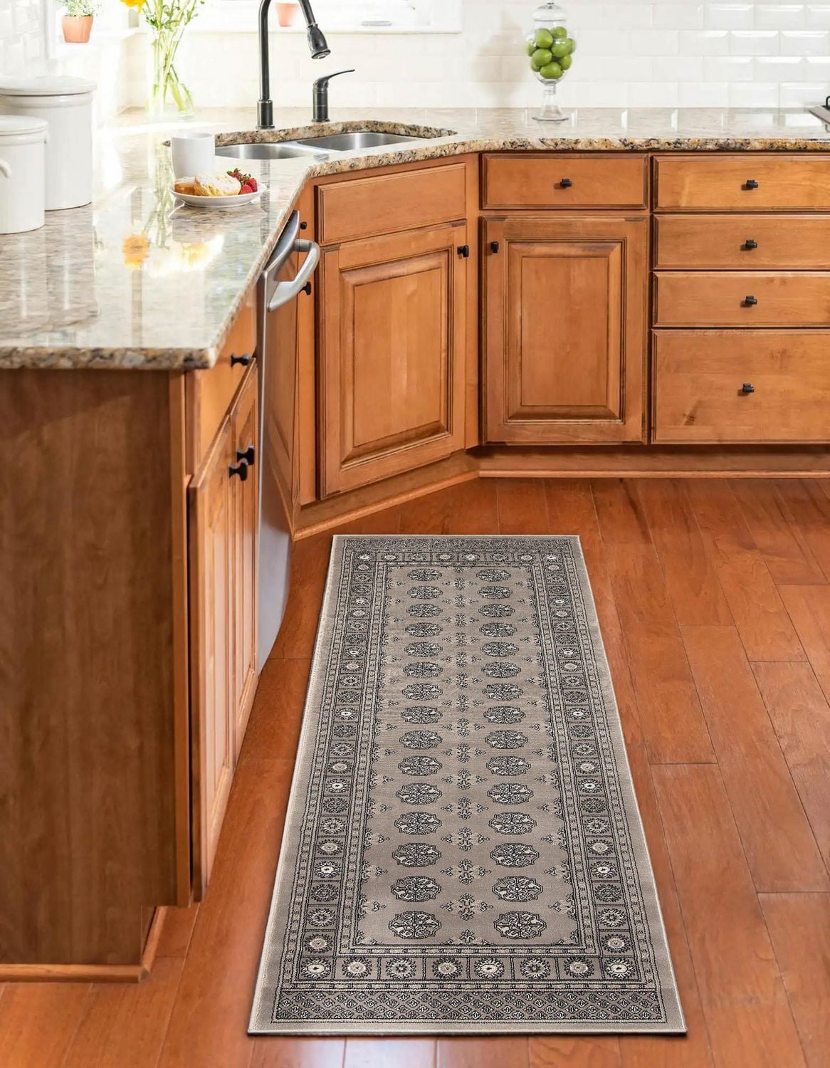 ECARPET Bokhara Oriental Area Rug for Living Room