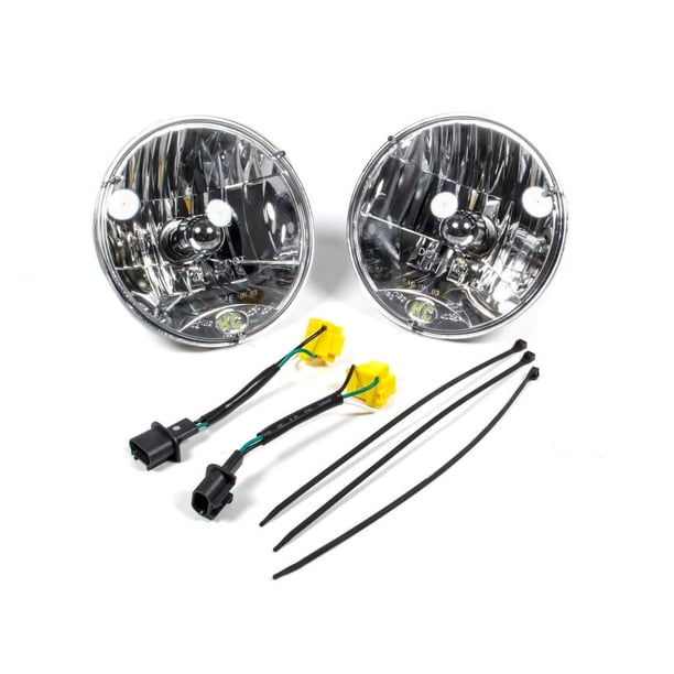 Kit de Faros KC 42302 H4 18 cm Cromo para Jeep JK