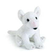 White Bull Terrier Beanbag 5.5 inch - Stuffed Animal by Nat & Jules 5004730366