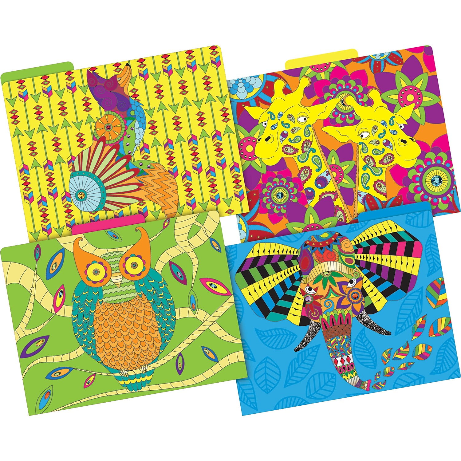 Barker Creek Designer Décor & Journal Set - Bohemian Animals (BC3729)