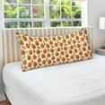 thumbnail image 4 of GZHJMY Halloween Pumpkin & Maple Pillowcase Plush Pillowcase for Hair and Skin, Soft Standard Size Pillow Cases Zippered Queen Pillow Case Set of 1-20x40in Home Decor, 4 of 7