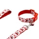 thumbnail image 3 of EeaseMX Correa para perro con diseño navideño, de poliéster, larga, multiusos, resistente, con reducción de fricción, para caminar, correr, entrenar, talla S, estilo aleatorio., 3 of 8
