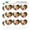 Opaque, variant on A Yawn is a Silent Scream for Coffee Funny Humor Heart Shaped Planner Calendar Scrapbook Craft Stickers