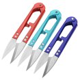thumbnail image 2 of Tijeras para hilo y hilo pequeñas de colores, paquete de 12 para uso doméstico, 2 of 10