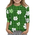 thumbnail image 1 of Pullover de Cuello Redondo de Impresión Casual de St. Patrick para Niños Y Niñas, 1 of 5
