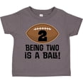 thumbnail image 3 of Inktastic 2nd Birthday Football Sports Boys Boys Toddler T-Shirt, 3 of 5