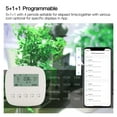 thumbnail image 3 of Intellint Voice Manual Control Garden Automatic Watering Device Solar Plant Drip Irrigation Water Timer System Timing ,Easy to Use, 3 of 7